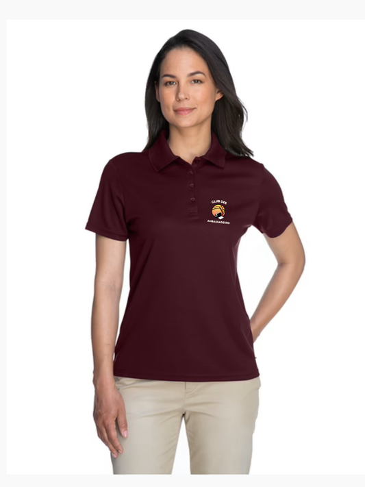 T-SHIRT POLO - 35% COTON, 65% POYESTER  IMPRIMÉ EN DTF - Ambassadeur