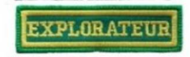 Explorateur - Grade classe Explorateur